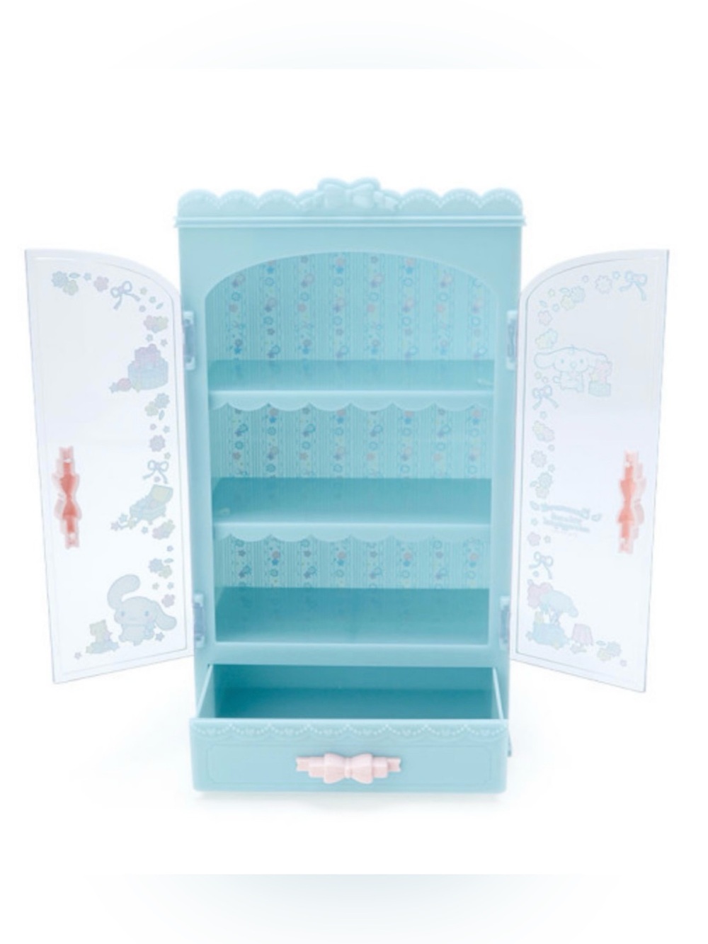 Sanrio Cinnamoroll Display Shelf Accessory Box Case cabinet Kawaii Japan - Picture 3 of 9